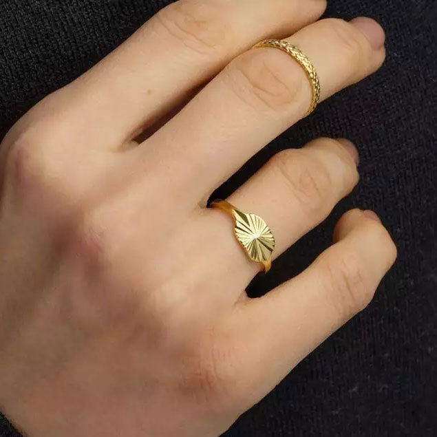 Aurizonne | K18 Sunray Ring
