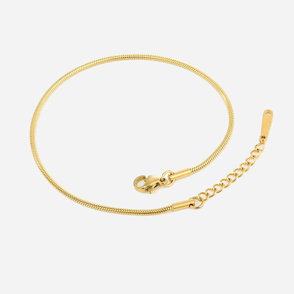 SHANILAY | 18K Gold Pink Anklet