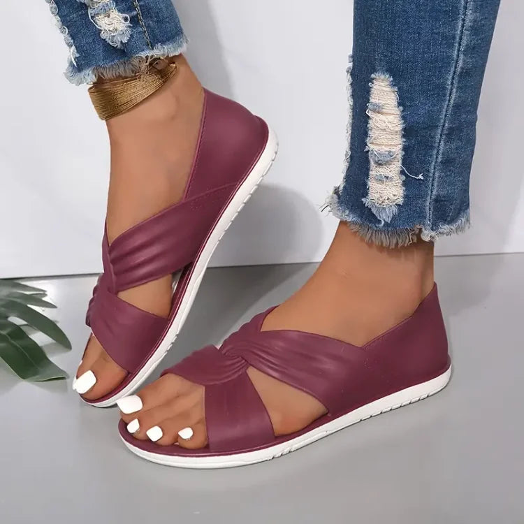 シルビア™ | ストラップ付コンフォートサンダル
