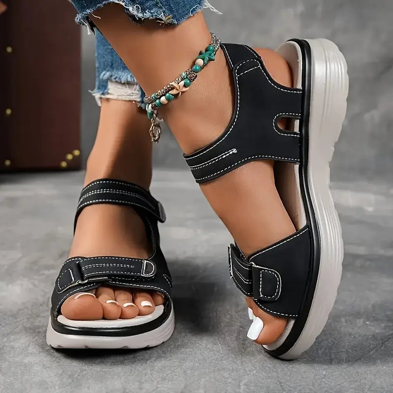 Lira™ | Comfortable wedge sandals for women