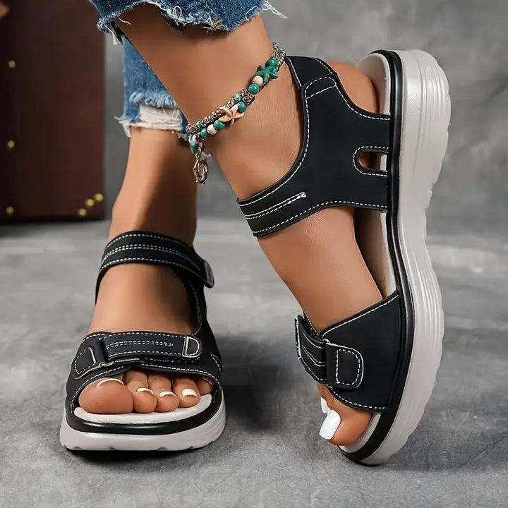 Lira™ | Comfortable wedge sandals for women
