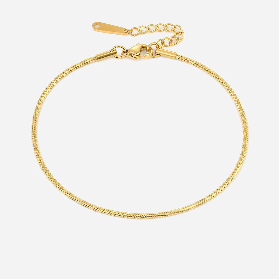 SHANILAY | 18K Gold Pink Anklet