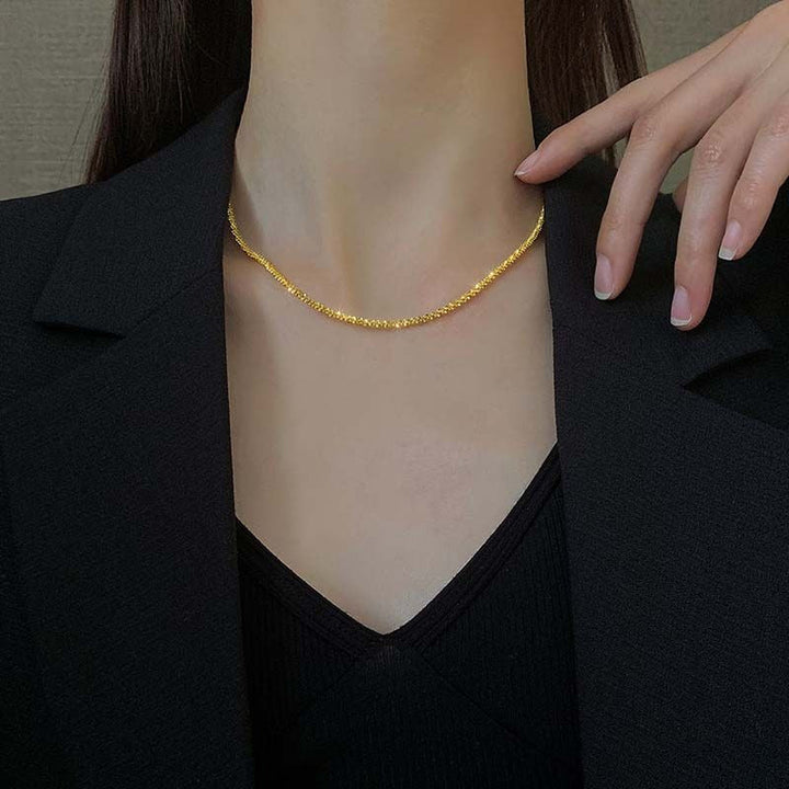 KARELIES | 18K Yellow Gold Beach Necklace