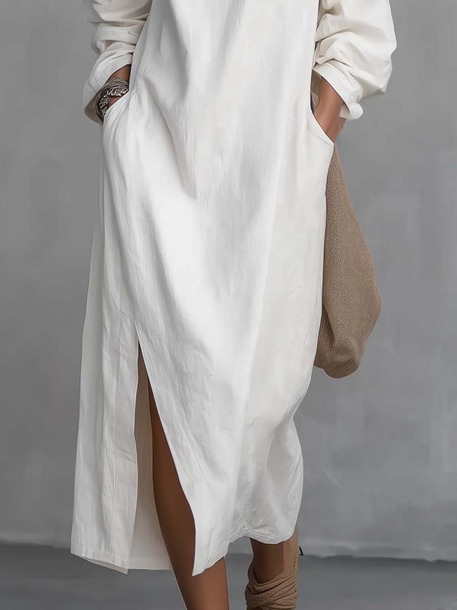 Adela™ | Asymmetrical One-Shoulder Midi Flare Dress