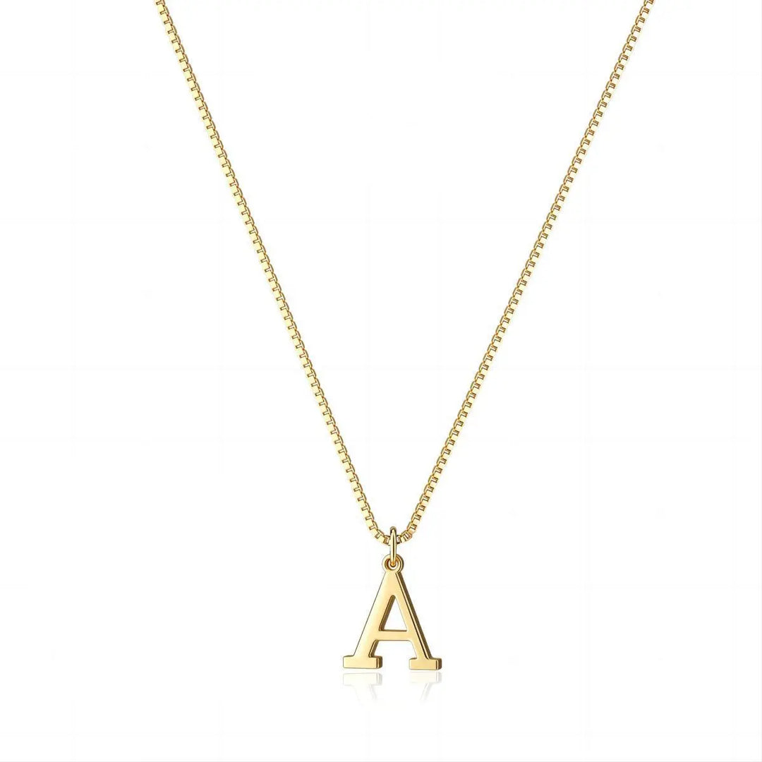 Enzalin | 18K Gold Necklace with Initials