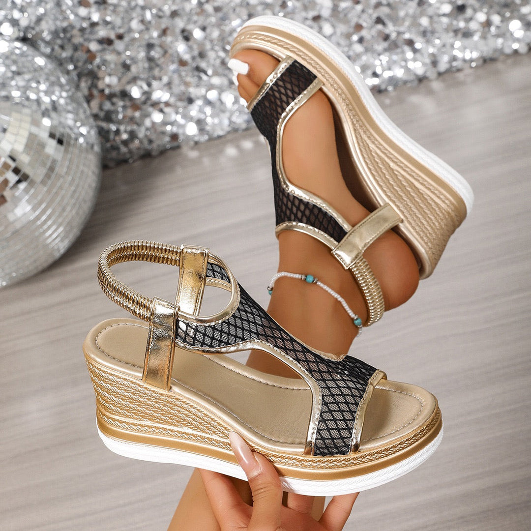 Christina™ | Elegant Orthopedic Wedge Sandals