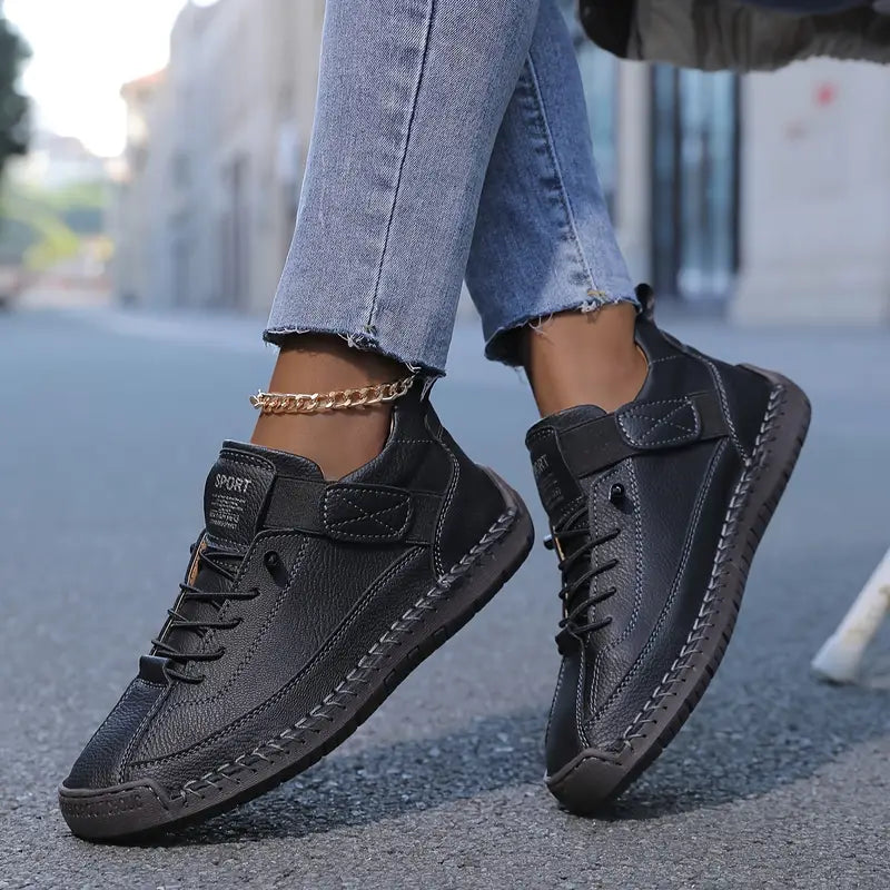 Gisela - Comfortable orthopedic shoes (leather effect)
