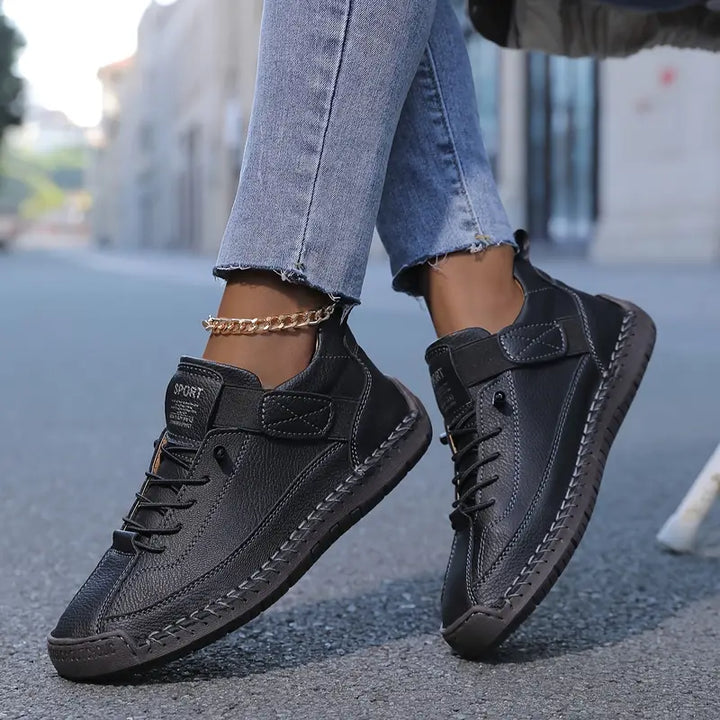 Gisela - Comfortable orthopedic shoes (leather effect)