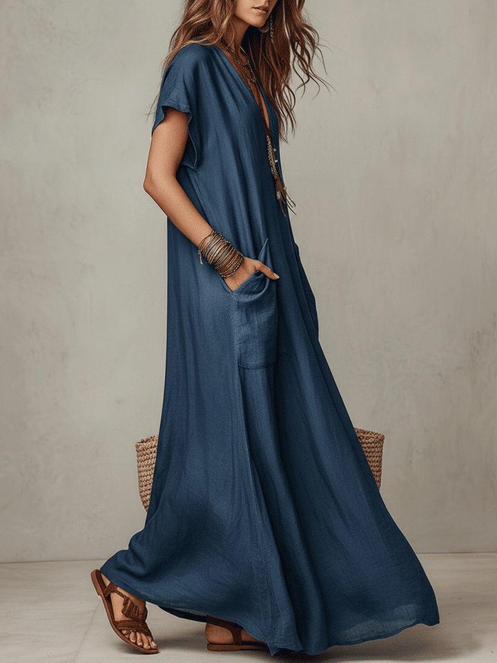 Aurora™ | Stress-Free Flowing Bohemian Maxi Dress