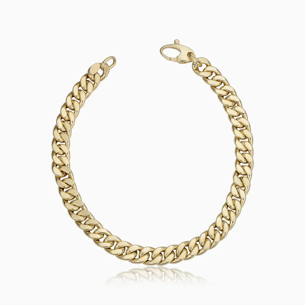 Meijarin | 18K Gold Cuban Bracelet