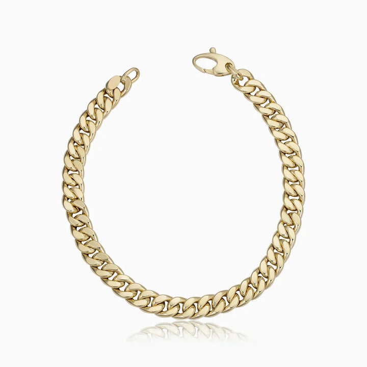 Meijarin | 18K Gold Cuban Bracelet