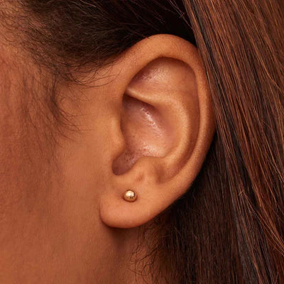 Soravel | 18K Round Earrings