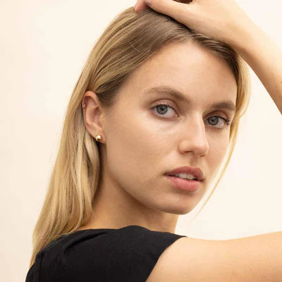 Soravel | 18K Round Earrings