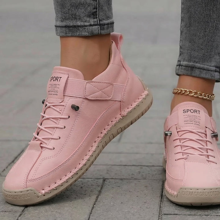 Gisela - Comfortable orthopedic shoes (leather effect)