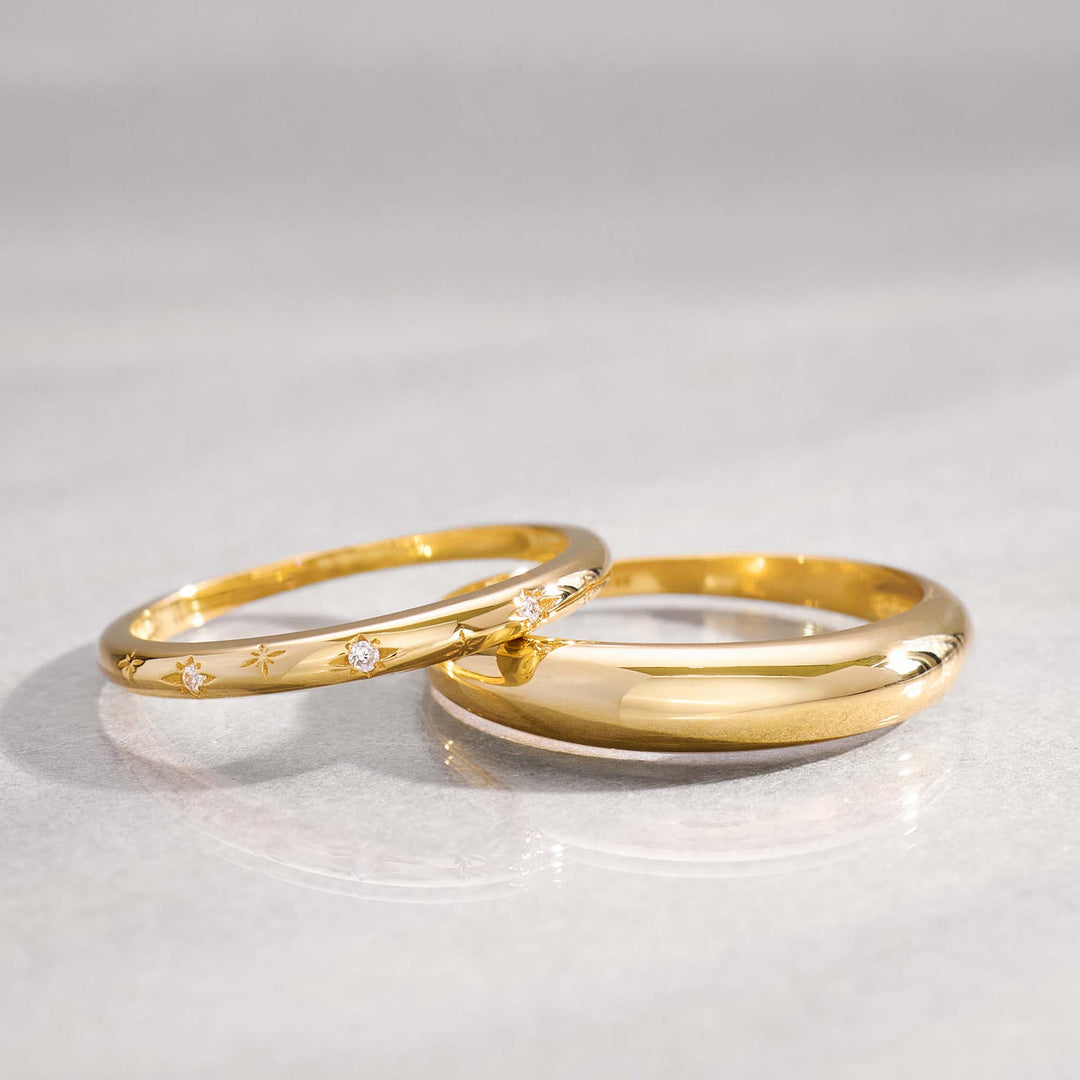L'Akien | 18K Gold Midi Ring