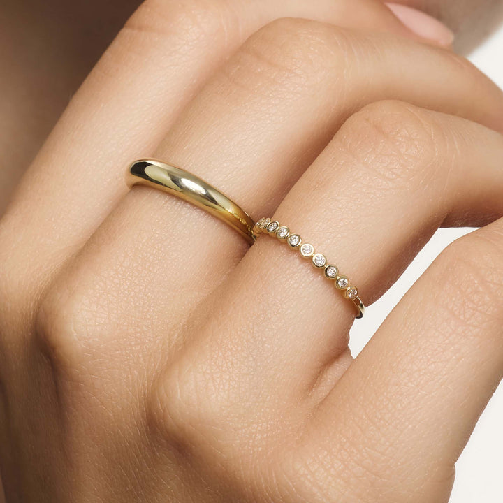 L'Akien | 18K Gold Midi Ring