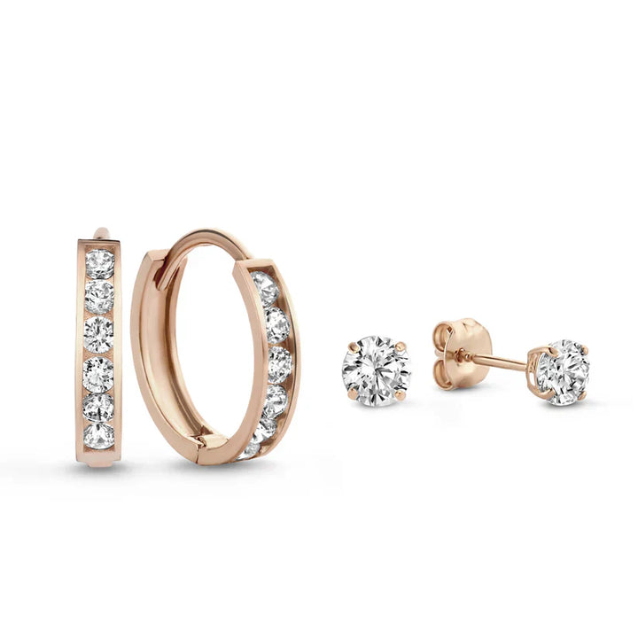 Syrenellee | 14K Gold Earring Set