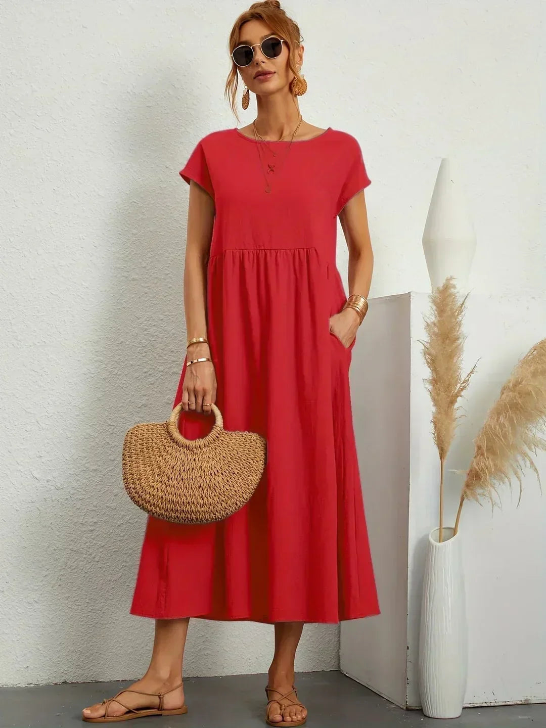 Mirei | Elegant Timeless Midi Dress