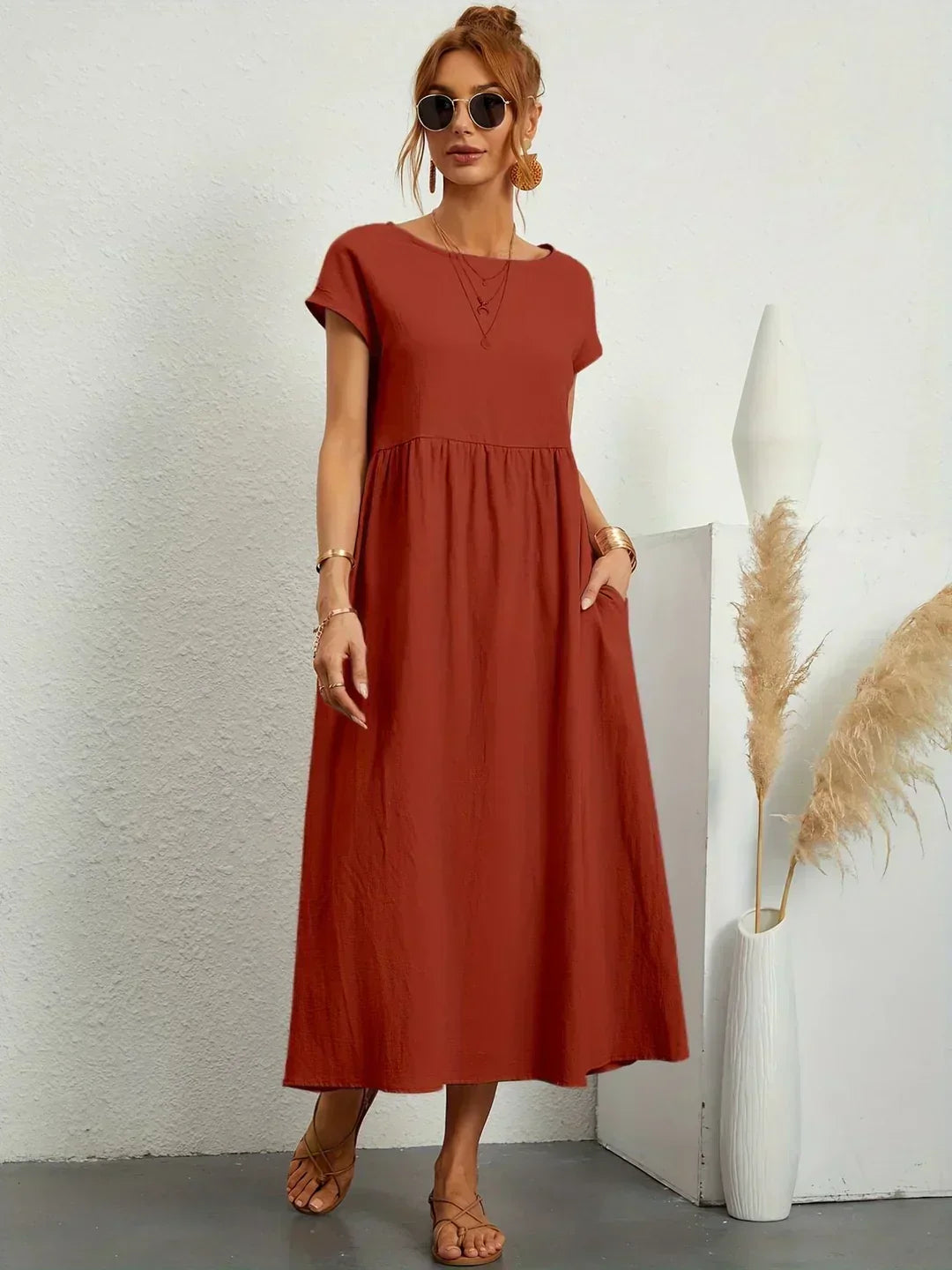 Mirei | Elegant Timeless Midi Dress