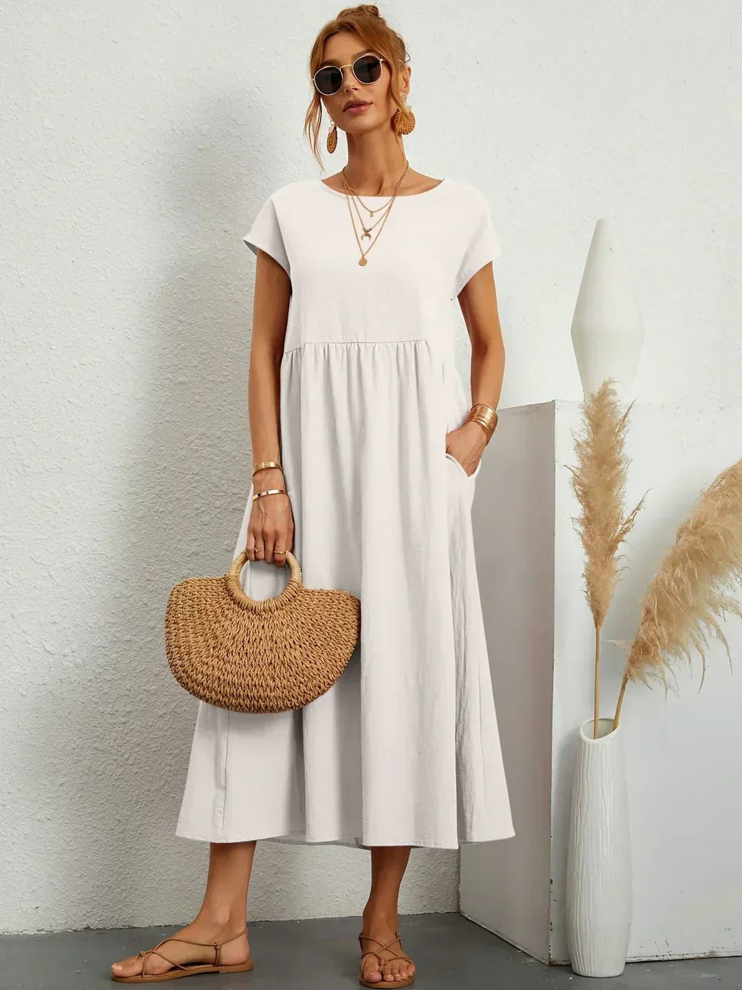 Mirei | Elegant Timeless Midi Dress