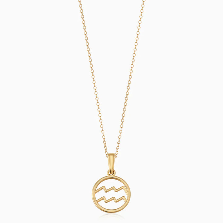 Rosalette | 18K Gold Zodiac Necklace