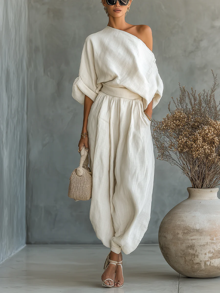 Mila™ | Off-the-shoulder 2-piece set