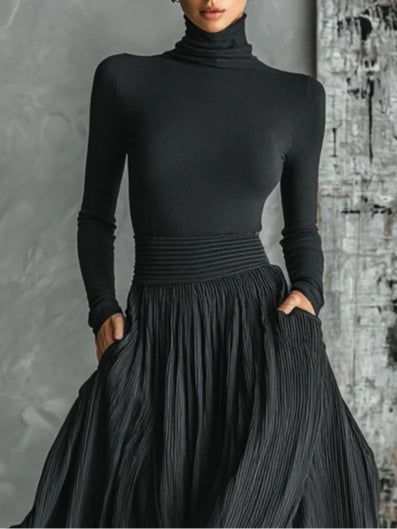 Eva™ | Elegant Pleated Skirt Set