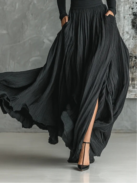 Eva™ | Elegant Pleated Skirt Set