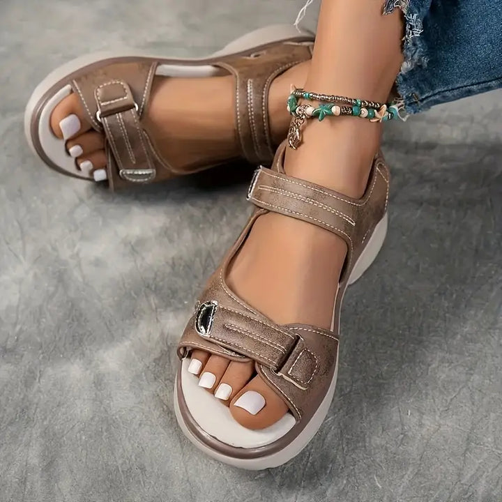 Lira™ | Comfortable wedge sandals for women