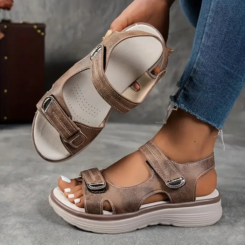Lira™ | Comfortable wedge sandals for women