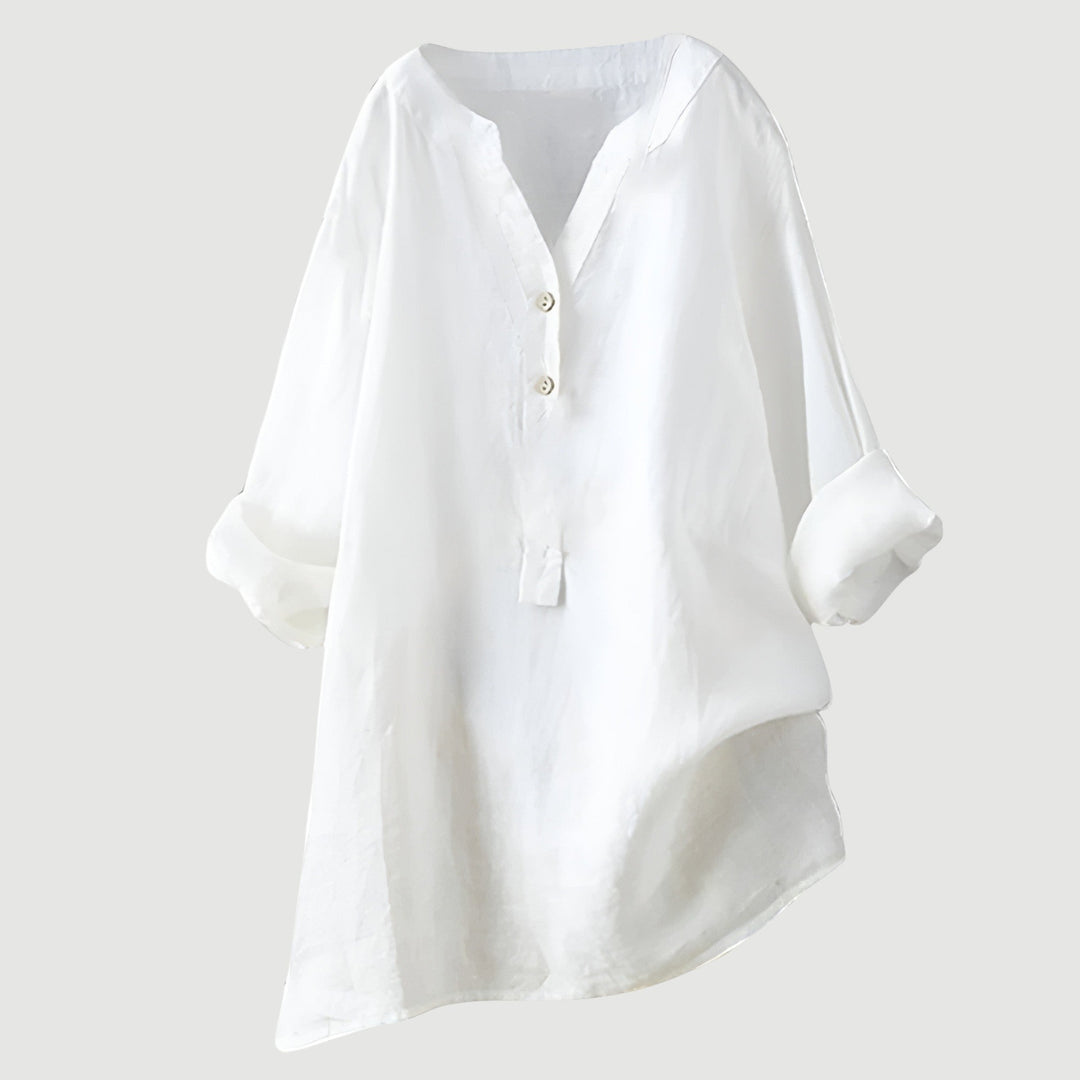 Gavienne™ Lightweight and Comfortable Linen Blouse for Women