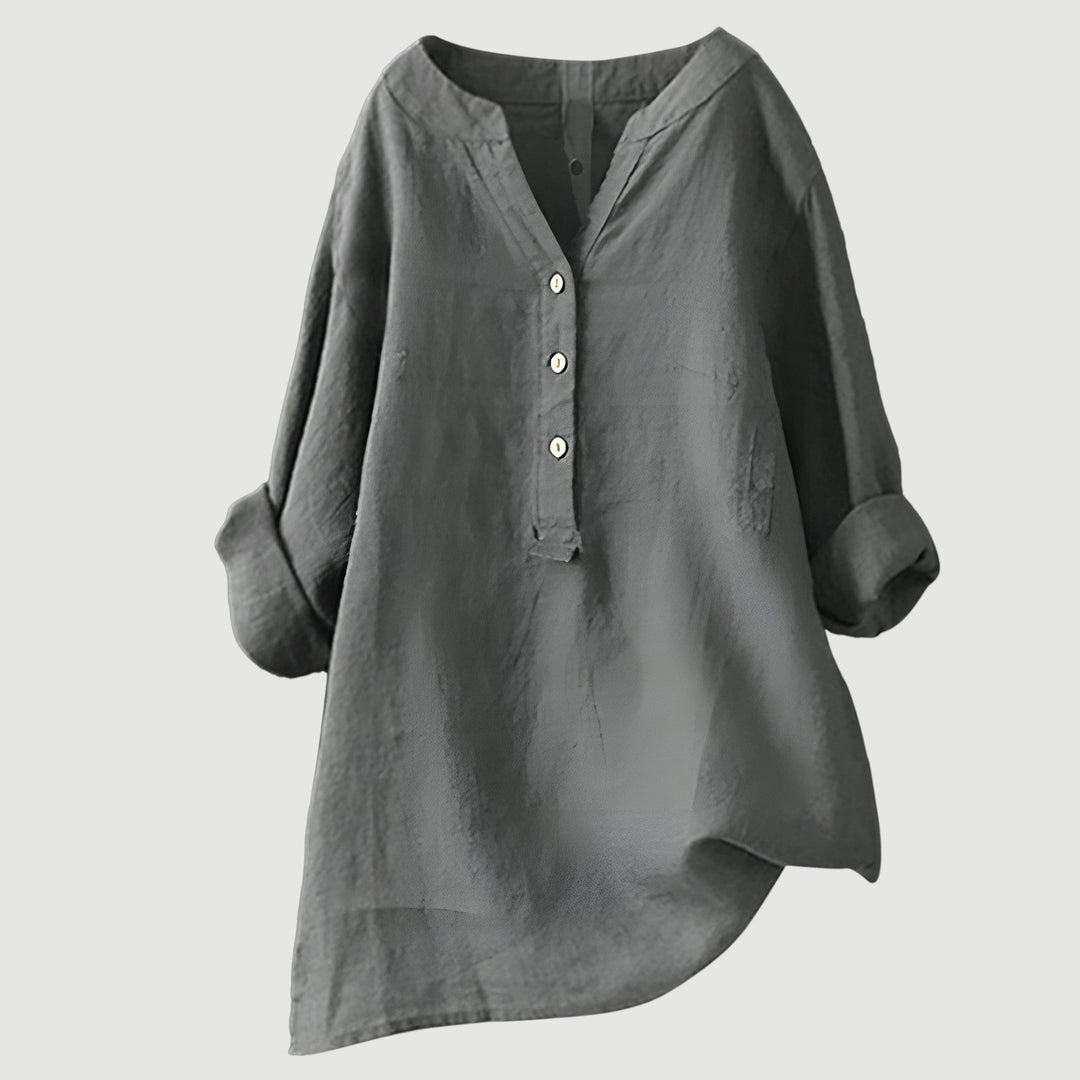 Gavienne™ Lightweight and Comfortable Linen Blouse for Women