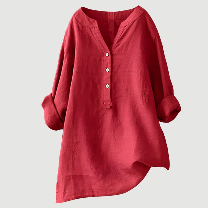 Gavienne™ Lightweight and Comfortable Linen Blouse for Women