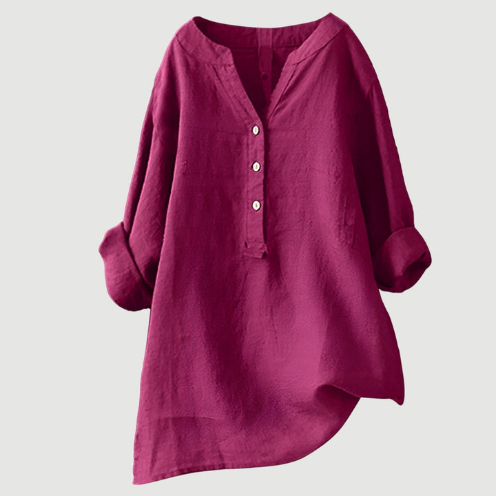 Gavienne™ Lightweight and Comfortable Linen Blouse for Women