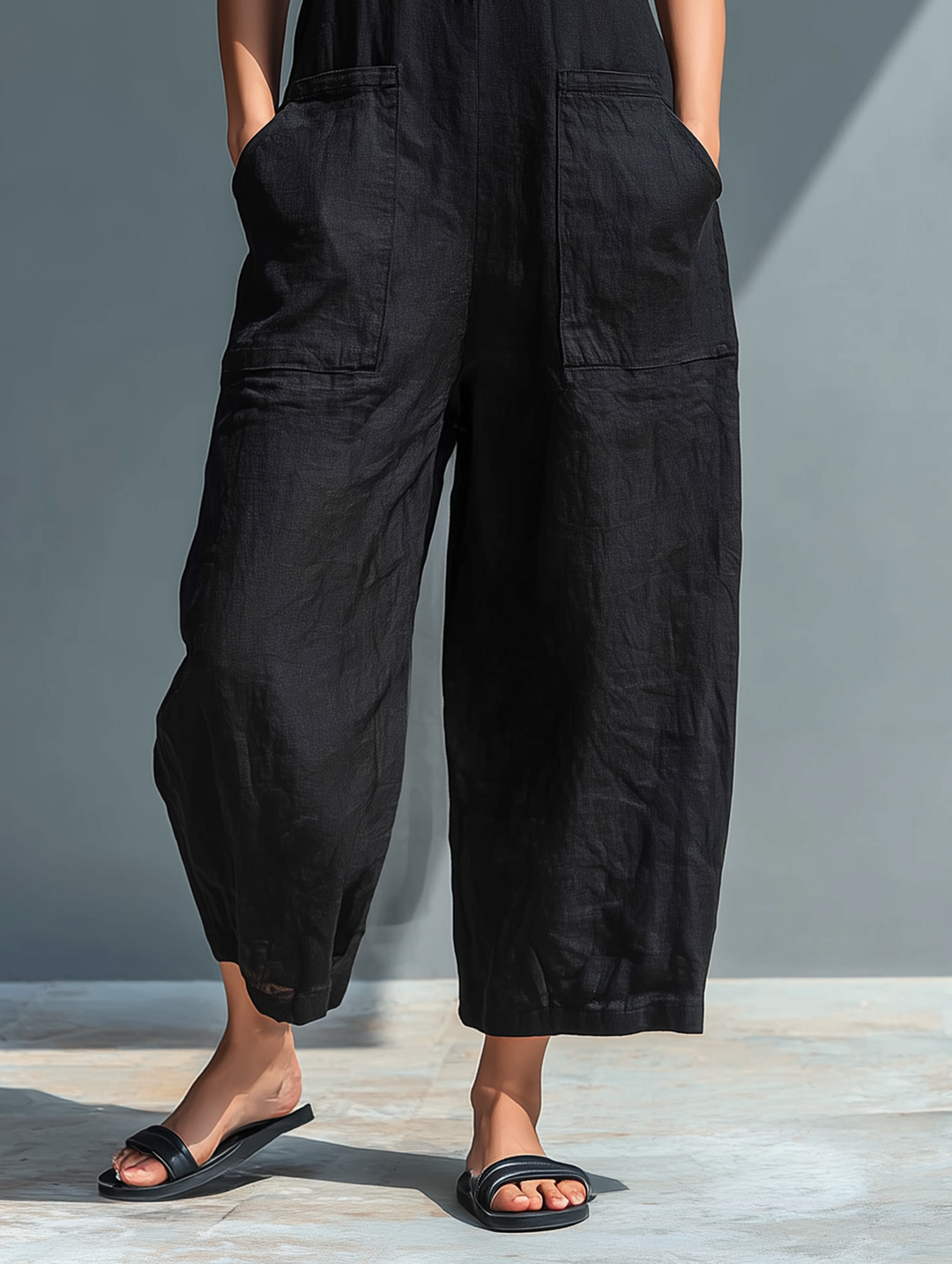 Claudia | Women's Linen All-in-One