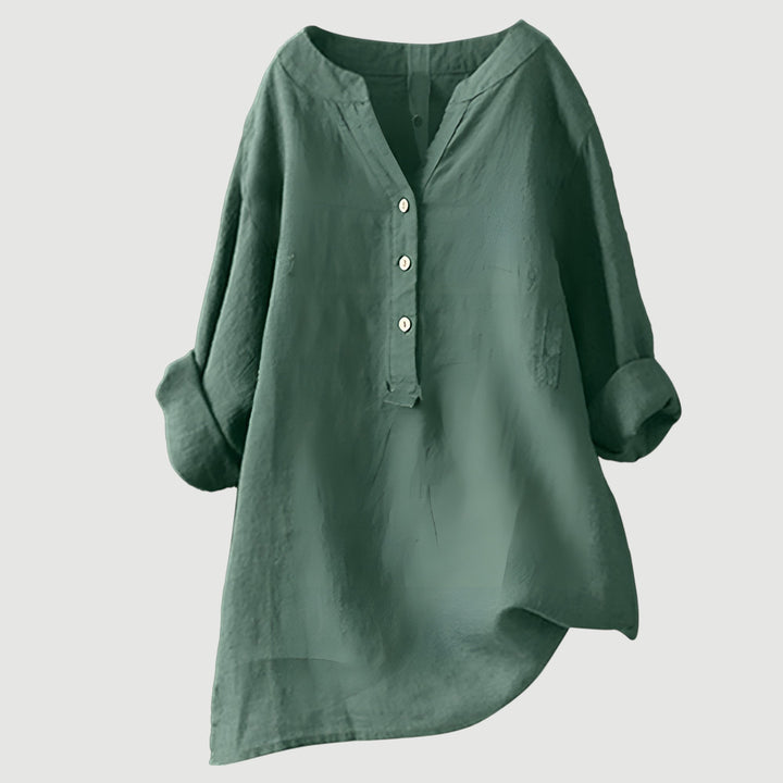 Gavienne™ Lightweight and Comfortable Linen Blouse for Women