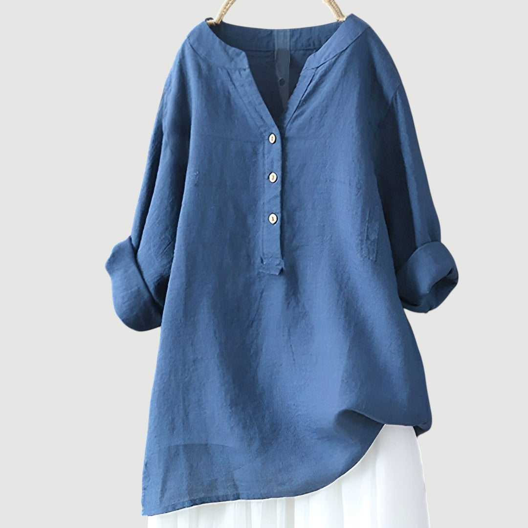 Gavienne™ Lightweight and Comfortable Linen Blouse for Women