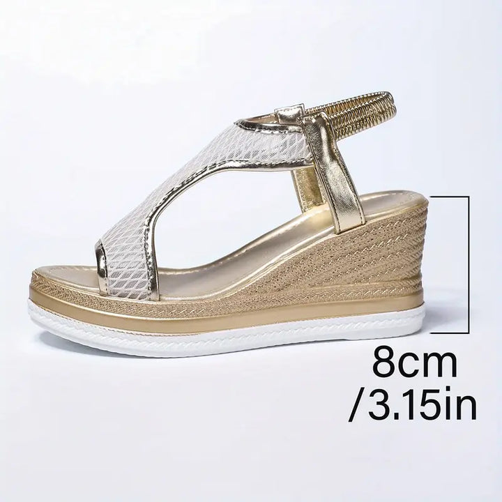 Christina™ | Elegant Orthopedic Wedge Sandals