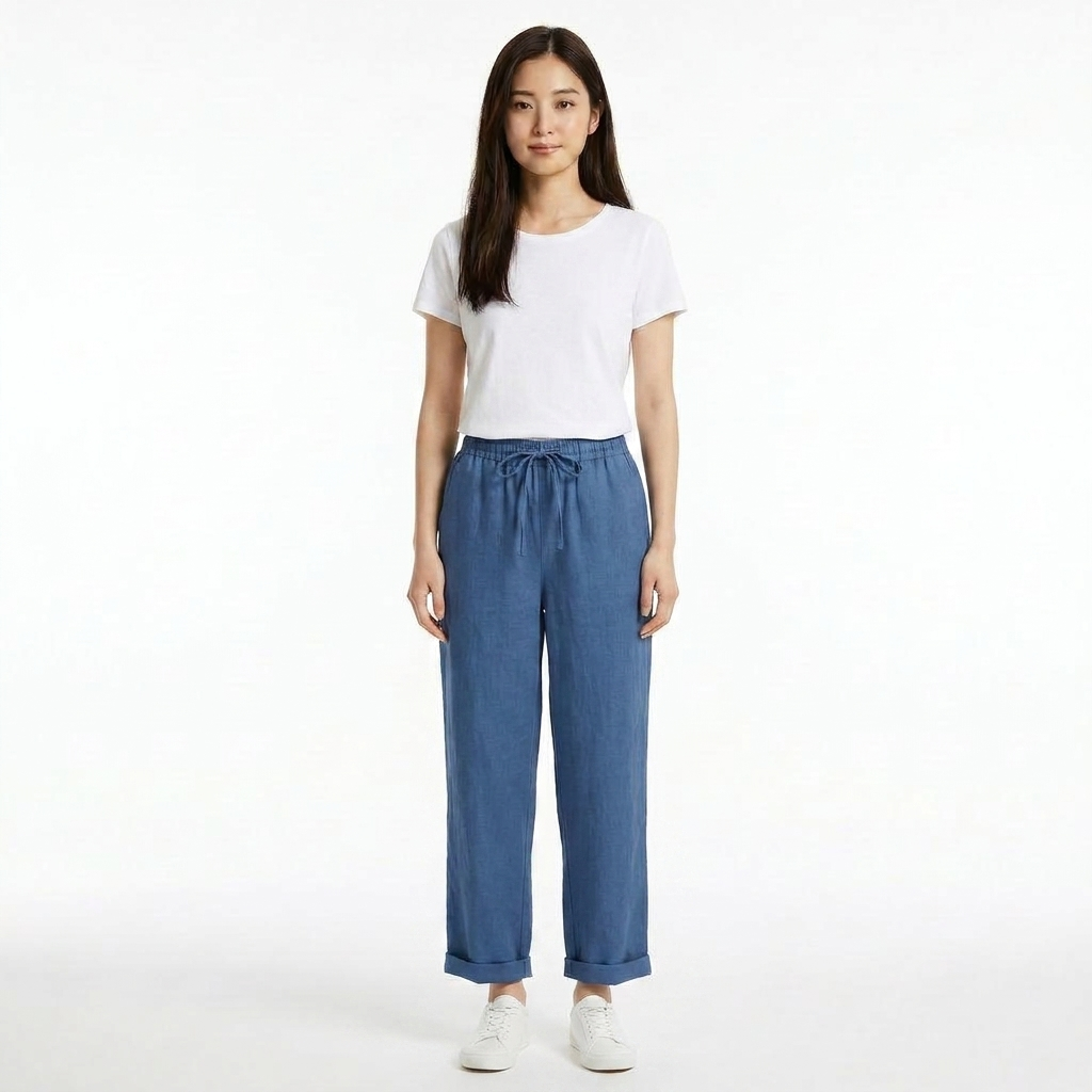 Dorevia™ Lightweight Cotton-Linen Casual Pants