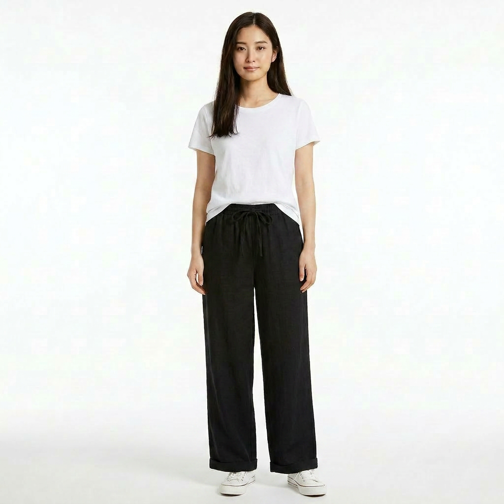 Dorevia™ Lightweight Cotton-Linen Casual Pants