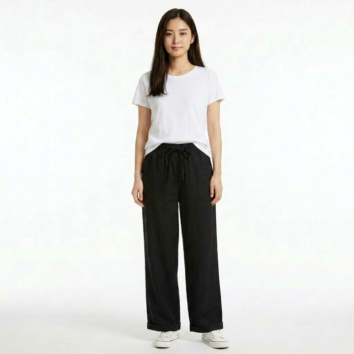 Dorevia™ Lightweight Cotton-Linen Casual Pants