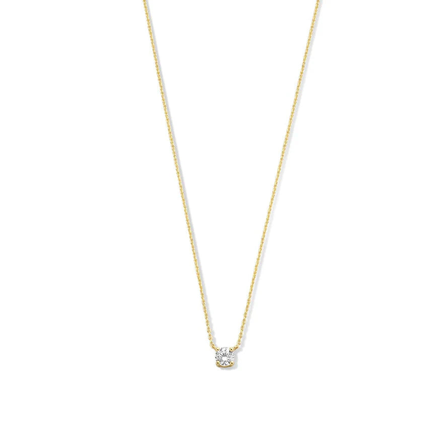 Ysavienna | 14K Gold Moissanite Necklace