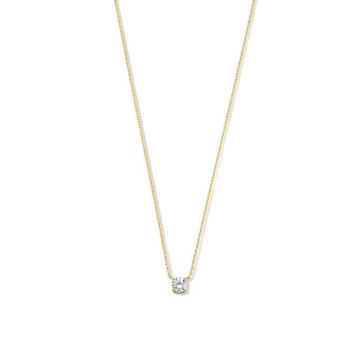 Ysavienna | 14K Gold Moissanite Necklace