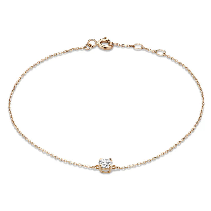 Darinet | 14K Gold Moissanite Bracelet