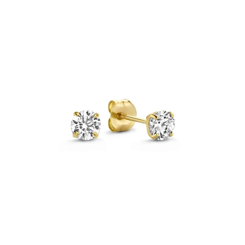 Chrysalissa | 18K Yellow Gold Diamond Earrings