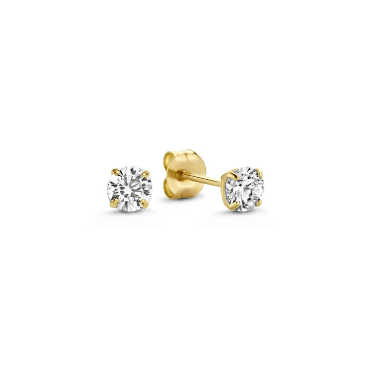 Chrysalissa | 18K Yellow Gold Diamond Earrings