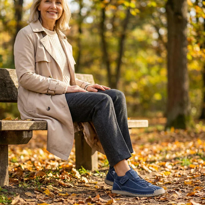 Gisela - Comfortable orthopedic shoes (leather effect)