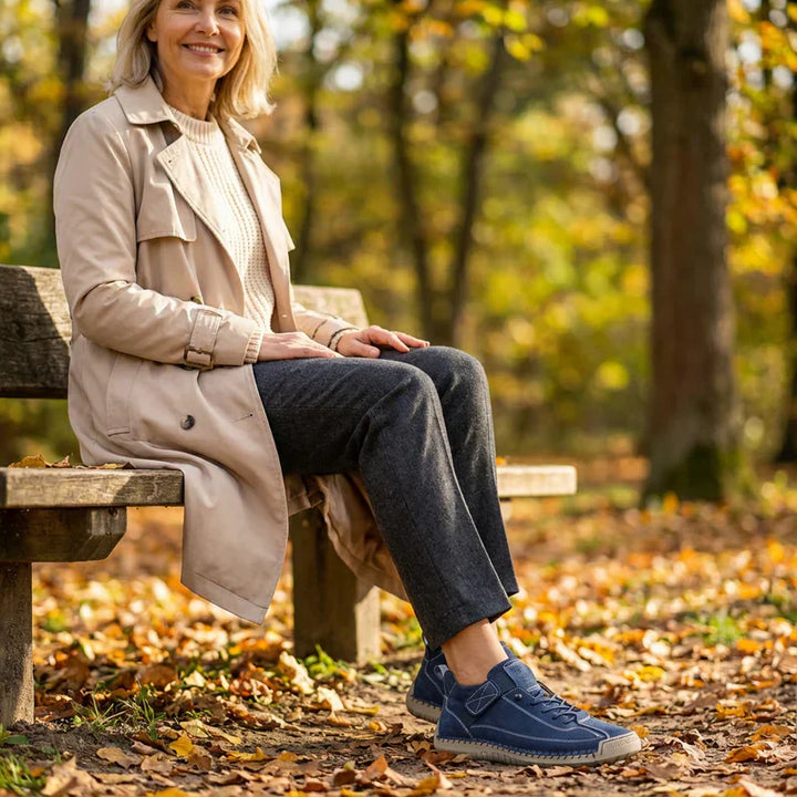 Gisela - Comfortable orthopedic shoes (leather effect)
