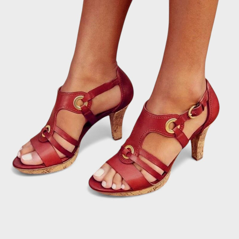 Sarah™ | Comfortable Heeled Sandals