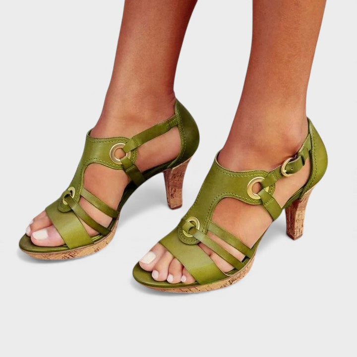 Sarah™ | Comfortable Heeled Sandals